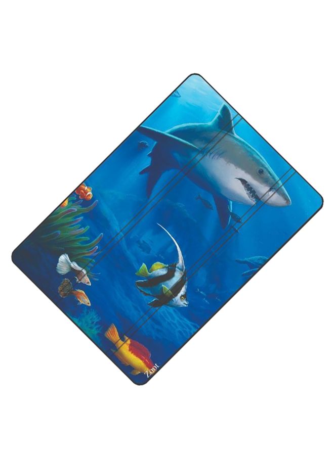 Protective Case Cover For Apple iPad (7th Generation) 10.2-Inch Multicolour