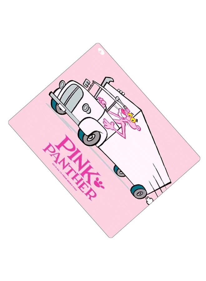 BP Printed Anti-Slip Gaming Mouse Pad Pink/White/Grey - Image 2