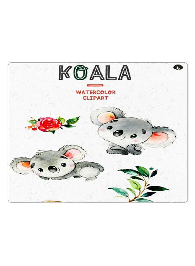 BP Printed Anti-Slip Gaming Mouse Pad Multicolour - Image 1