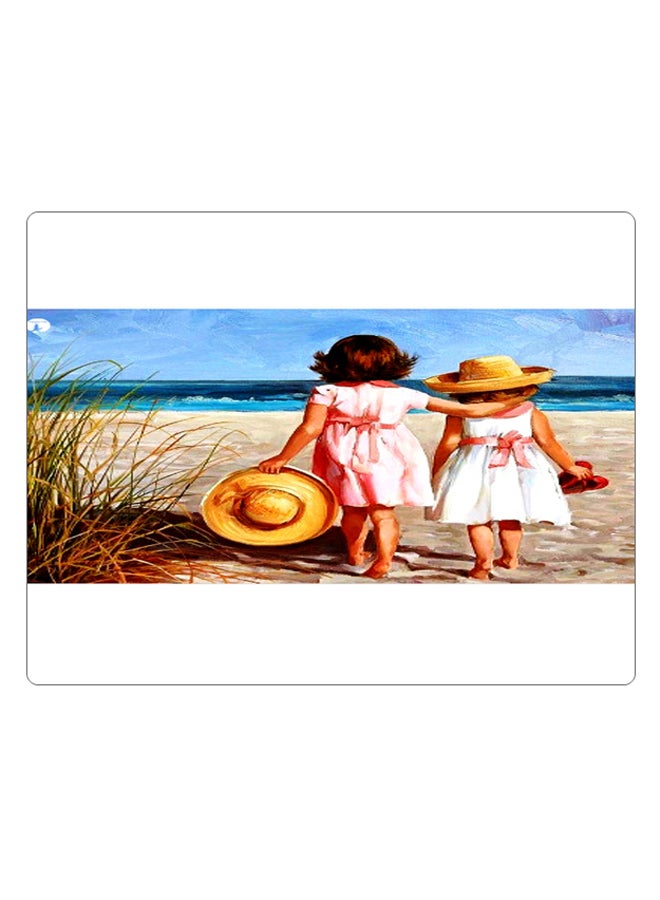 بي بي لوحة ماوس ألعاب بتصميم مضادة للانزلاق وبنمط مطبوع متعدد الألوان - Image 1