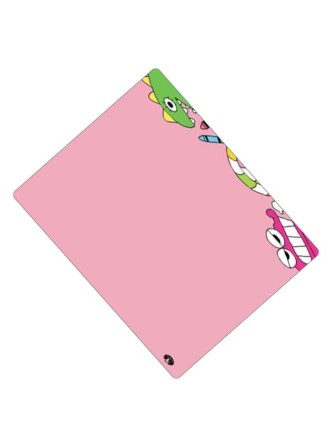 بي بي لوحة ماوس ألعاب بتصميم مضادة للانزلاق وبنمط مطبوع وردي/أخضر/أحمر - Image 2