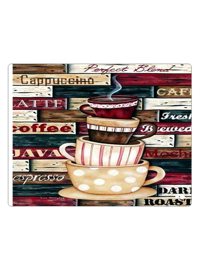 BP Printed Anti-Slip Gaming Mouse Pad Multicolour - Image 1