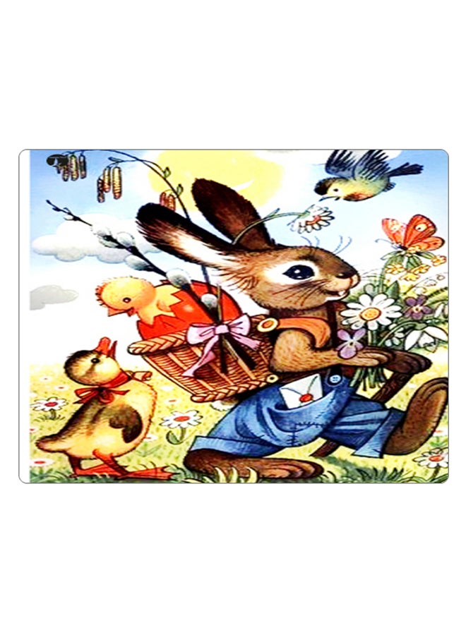 بي بي لوحة ماوس ألعاب بتصميم مضادة للانزلاق وبنمط مطبوع متعدد الألوان - Image 1