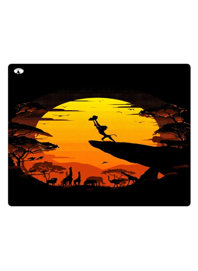 BP Printed Anti-Slip Gaming Mouse Pad Multicolour - Image 1