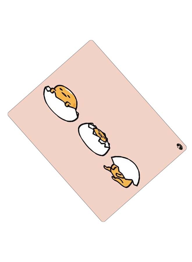 BP Printed Anti-Slip Gaming Mouse Pad Yellow/White/Pink - Image 2