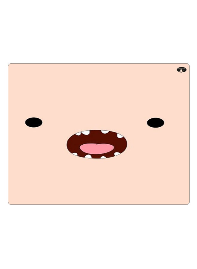 BP Printed Anti-Slip Gaming Mouse Pad Beige/Brown/Black - Image 1