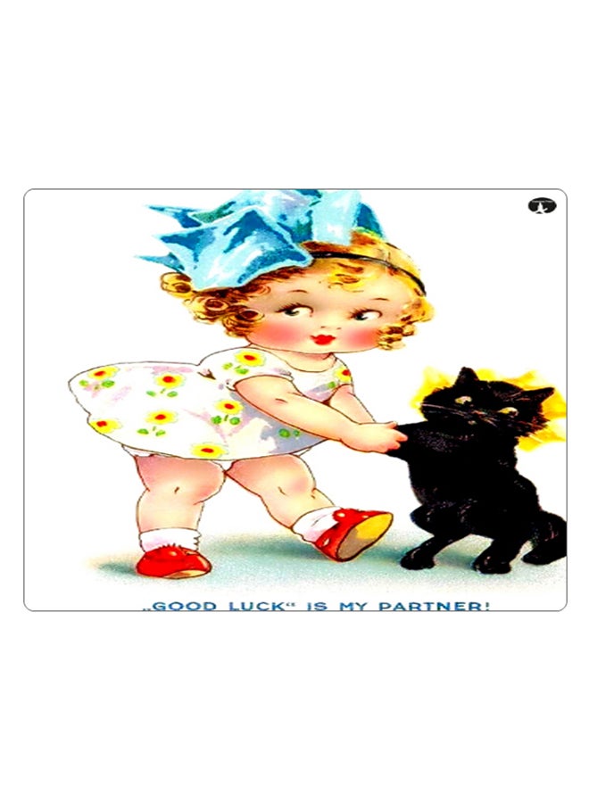 BP Printed Anti-Slip Gaming Mouse Pad Multicolour - Image 1