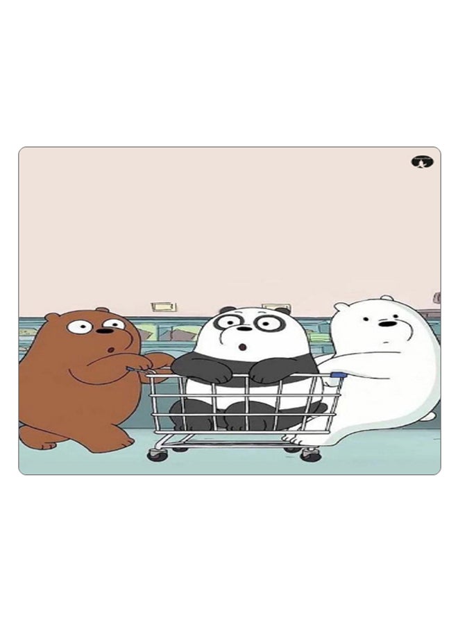 BP Printed Anti-Slip Gaming Mouse Pad Multicolour - Image 1