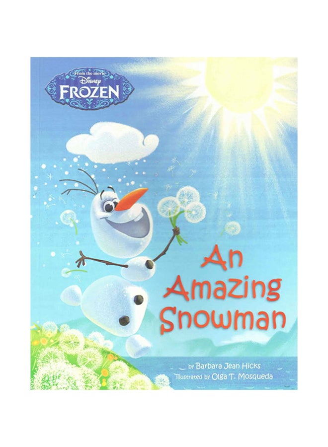 An Amazing Snowman Paperback English by Barbara Jean Hicks - Sep-14