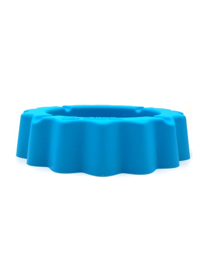 Silicone Round Ashtray Blue  - Image 3