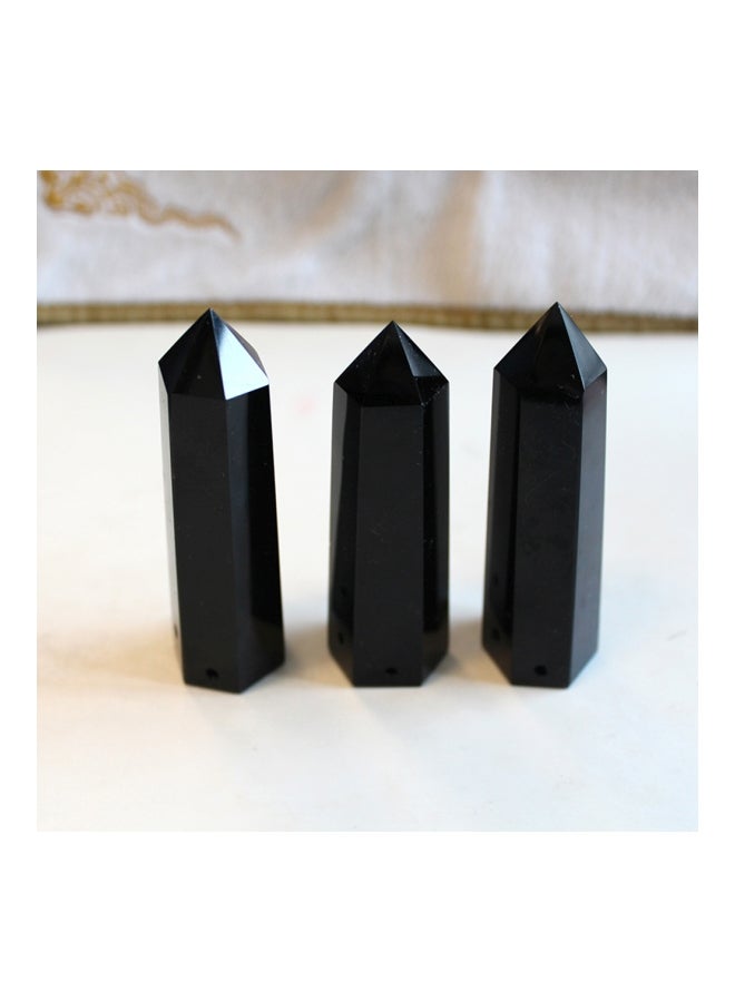 Natural Gemstone Energy Glass Black - Image 3