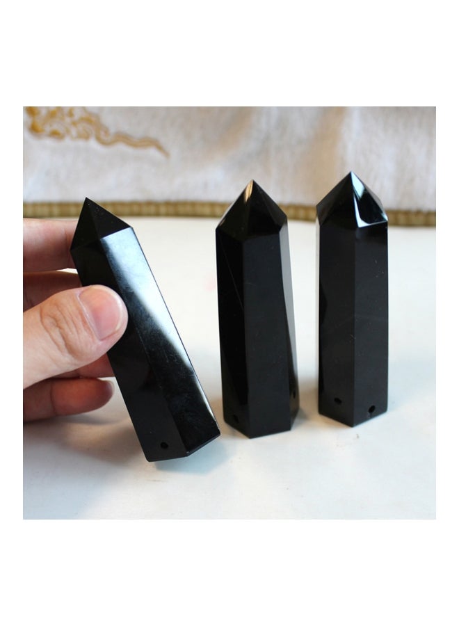 Natural Gemstone Energy Glass Black - Image 4
