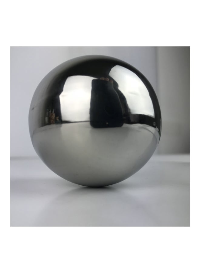 Stainless Steel Sphere Mirror Solid Ball Ornament Silver 5x5x5cm - Image 2