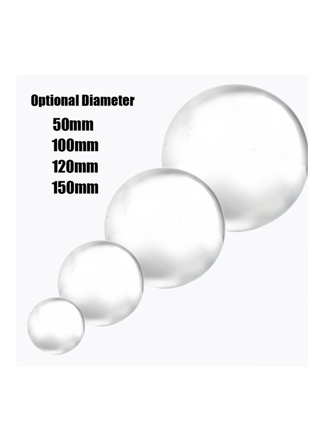 Stainless Steel Sphere Mirror Solid Ball Ornament Silver 5x5x5cm - Image 3