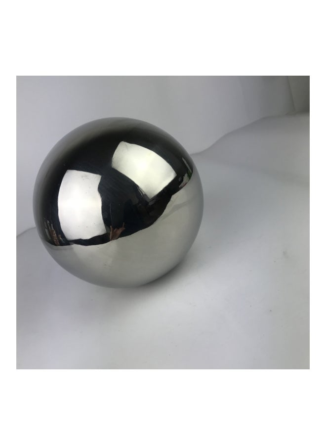 Stainless Steel Sphere Mirror Solid Ball Ornament Silver 5x5x5cm - Image 4