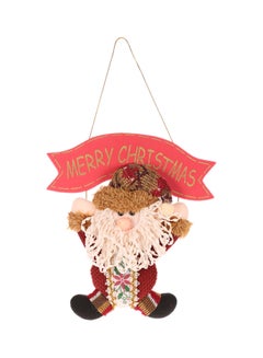 Christmas Santa Claus Hanging Ragdoll Door Decor Red/White/Black 35x21x16centimeter - v1592998430/N38794954A_1