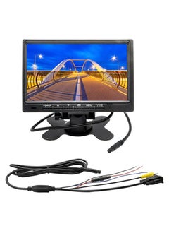 LCD Car Rear View Camera VGA Monitor With Mount And Wire