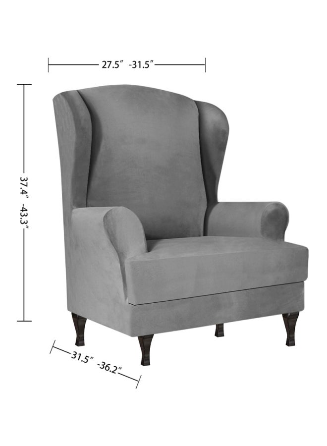 Sofa Cover Dark Grey 28x28x8cm - Image 3