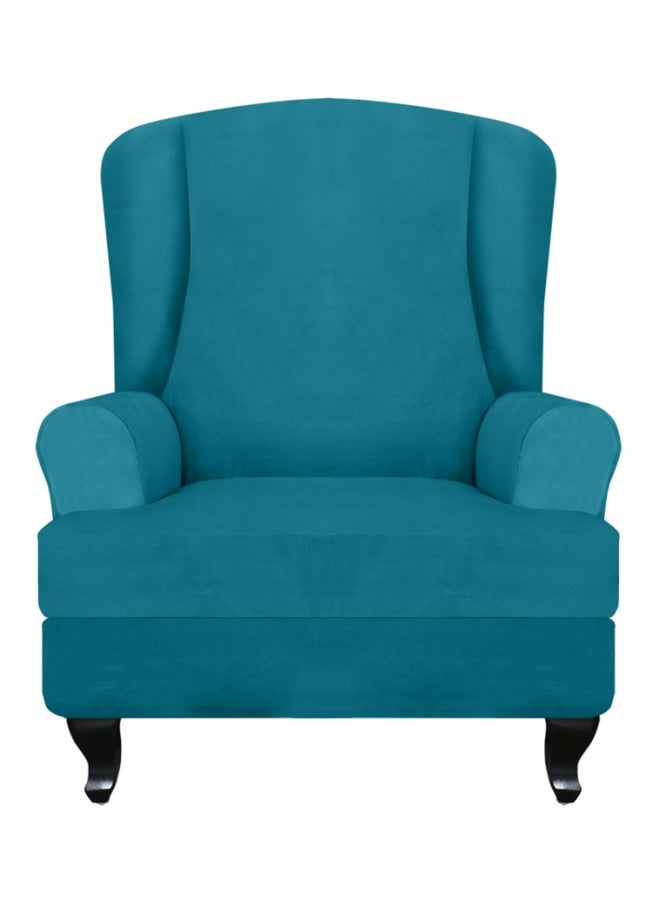 غطاء أريكة أخضر غامق 28x28x8سم - Image 1