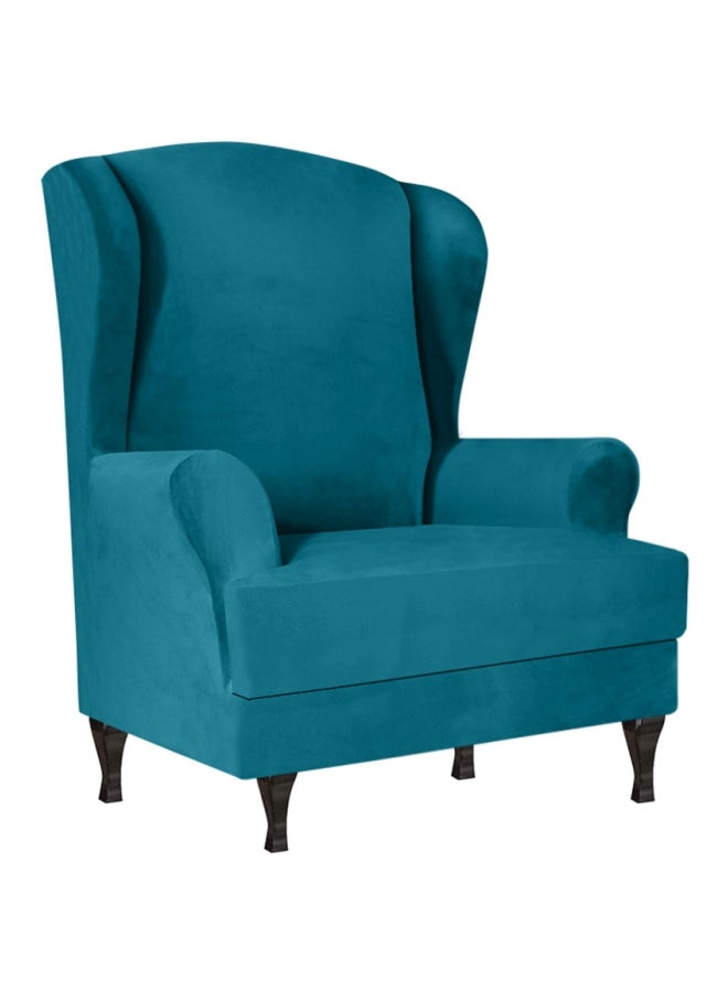 غطاء أريكة أخضر غامق 28x28x8سم - Image 3