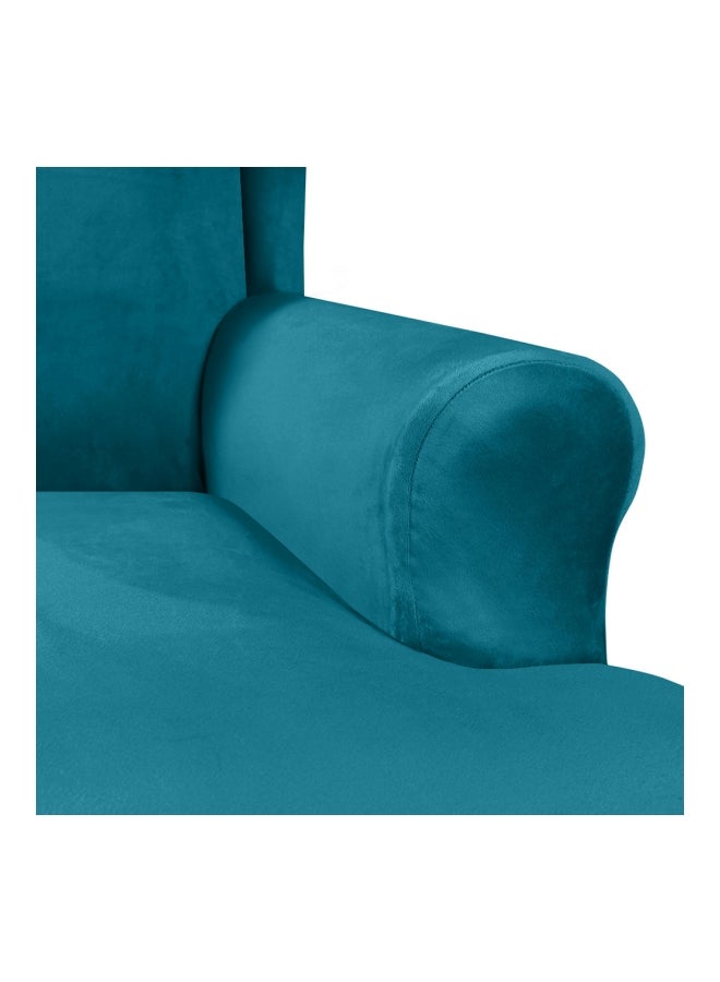 غطاء أريكة أخضر غامق 28x28x8سم - Image 4