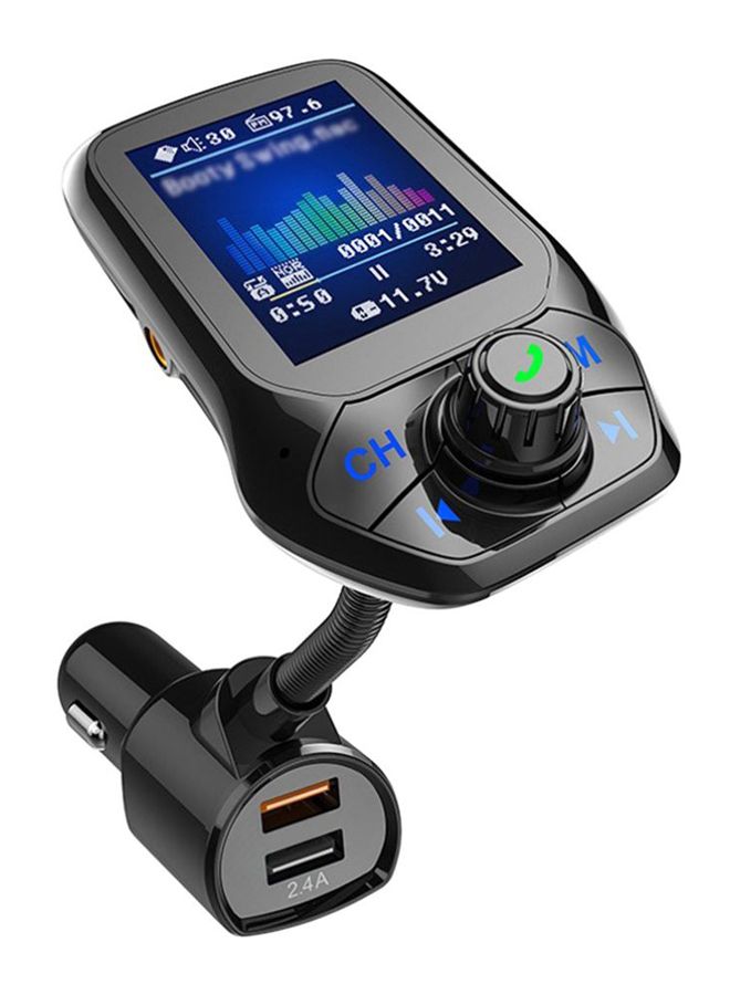 Multi-Functional Dual USB Charger Support Car MP3 Player