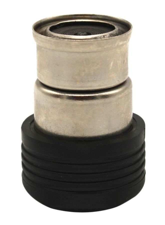 قابس إدخال أساسي بديل أسود/فضي