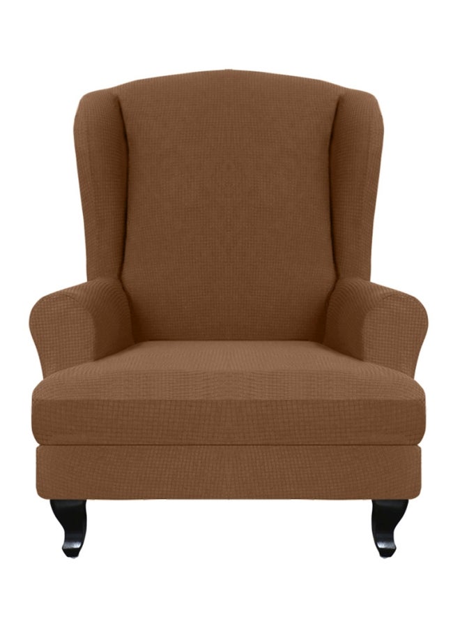 Single Seater Sofa Slip Cover Camel 28x28x8cm - Image 1