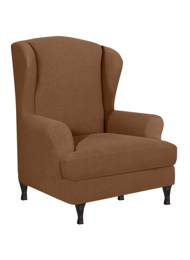Single Seater Sofa Slip Cover Camel 28x28x8cm - Image 2