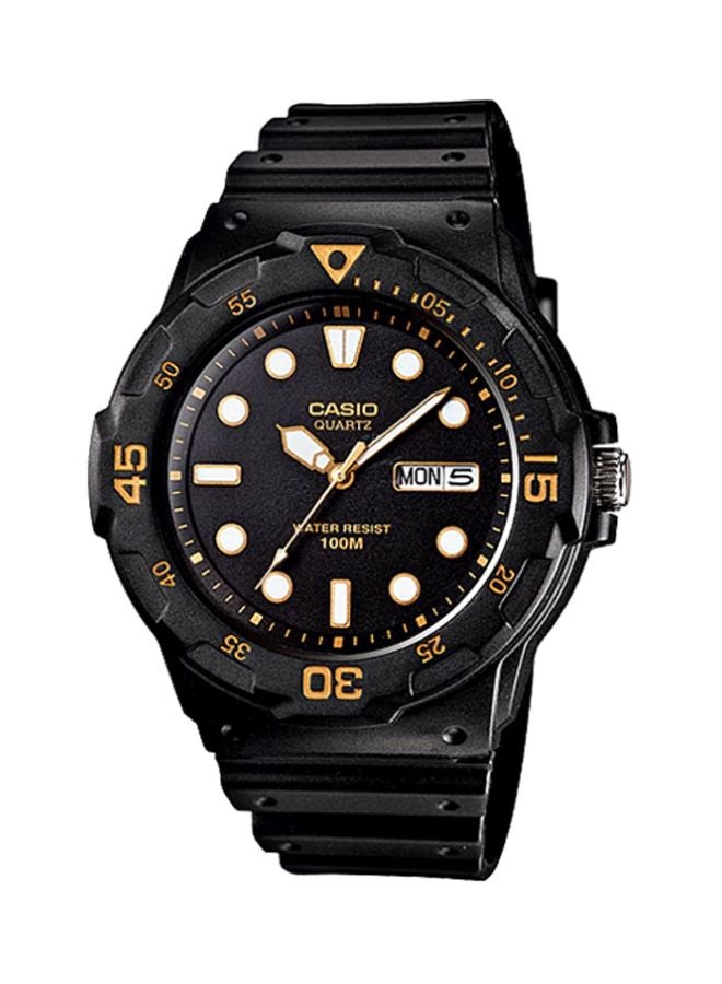 CASIO Men's Water Resistant Analog Watch MRW-200H-1E - 42 mm - Black  - Image 1