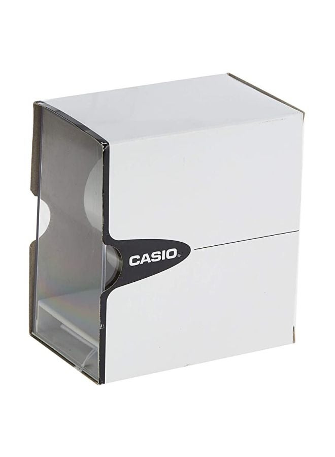 كاسيو ساعة يد بعقارب مقاومة للماء طراز MTP-1275D-1A2 - قياس 37 مم - لون فضي للرجال - Image 4