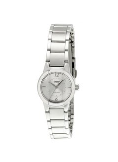 Women's Stainless Steel Analog Watch LTP-1230D-7CDF - 24 mm - Silver