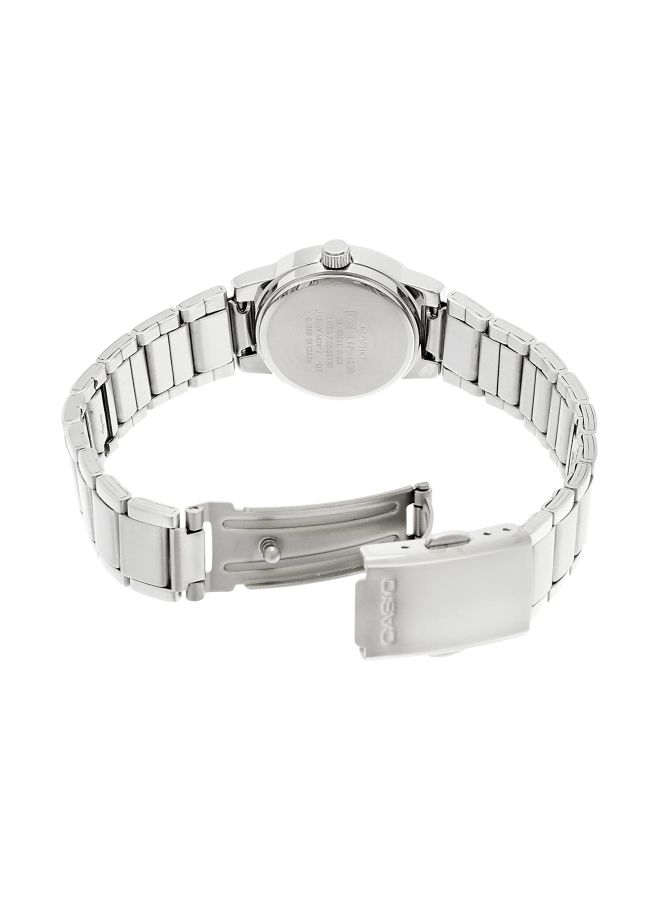 CASIO - Women's Stainless Steel Analog Watch LTP-1230D-7CDF - 24 mm - Silver - Image 1