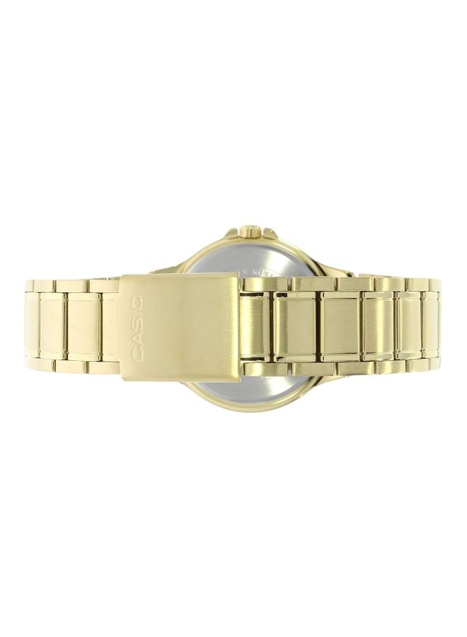 CASIO Men's Enticer Water Resistant Analog Watch Mtp-V300G-7AUDF - 42 mm - Gold  - Image 3