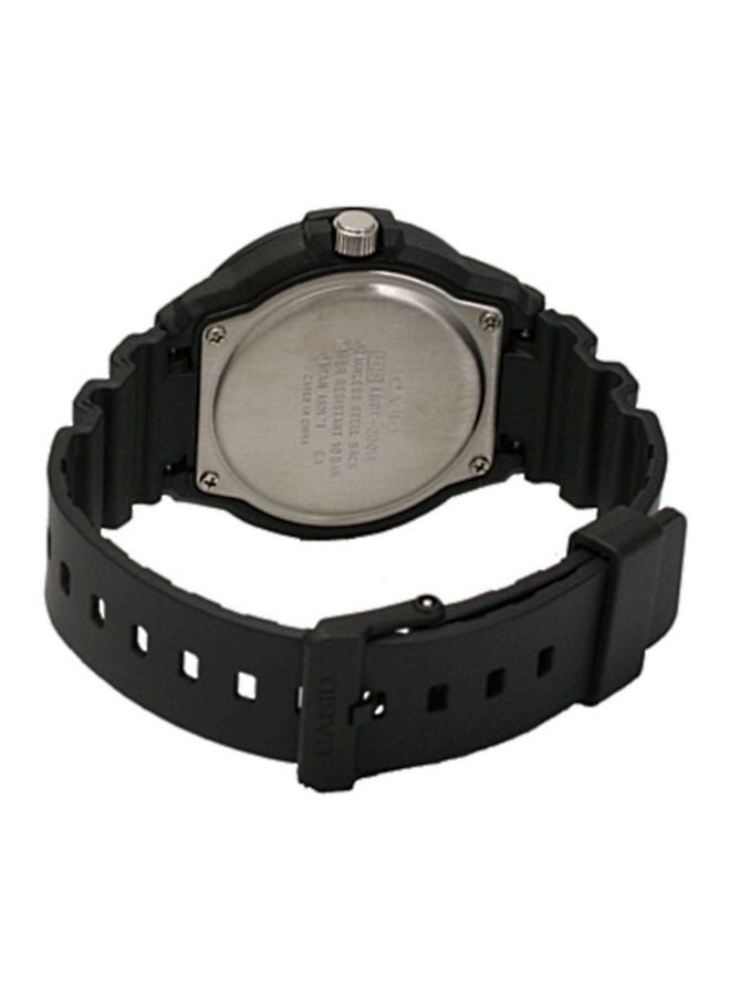 CASIO Men's Water Resistant Analog Watch MRW-200H-2BVEF - 45 mm - Black - Image 2