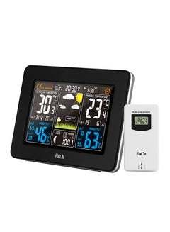 Generic Wireless Temperature Hygrometer Black/White 