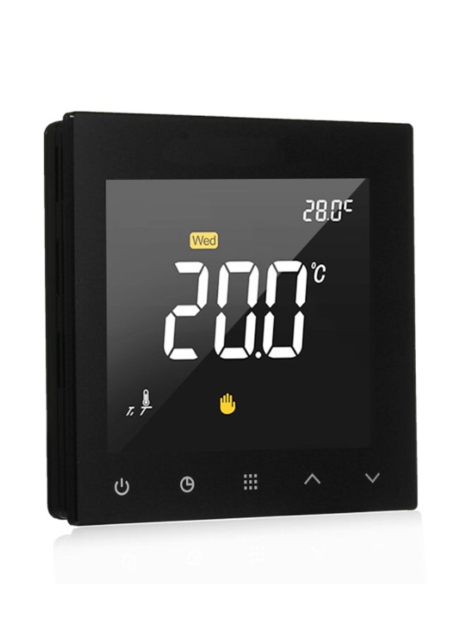 Wifi Heating Temperature Thermostat With App Remote Control Black  - Image 2
