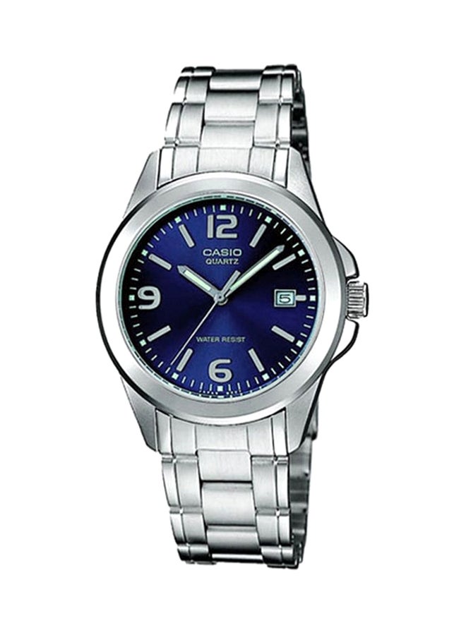 كاسيو ساعة يد بعقارب طراز LTP-1215A-2ADF - 28 مم - فضي للنساء - Image 1