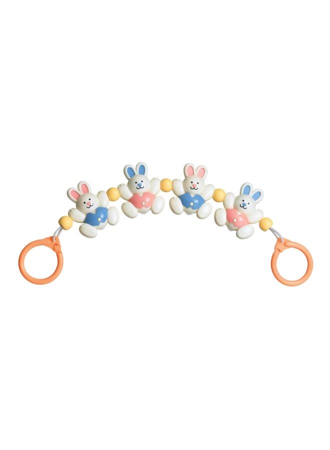 TOLO - 2-Piece Bunnies Rattle Toy With Teether Set - Image 1