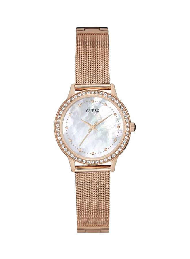 GUESS Women's Stone Studded Analog Watch W0647L2 - Image 1