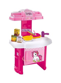 20-Pieces Unicorn My First Kitchen Set 2516 41x64x27cm - v1593000891/N38792686A_1