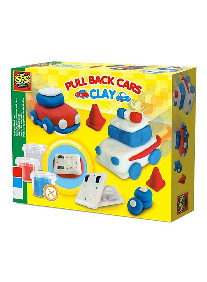 Ses Pull Back Cars Clay - Image 1