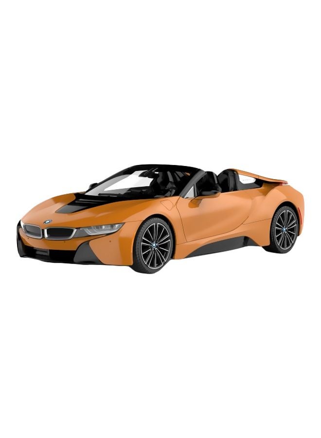راستار لعبة سيارة بي إم دبليو I8 رودستر مزودة بجهاز تحكم عن بعد طراز 95500 39x18.5x10.5سم - Image 1
