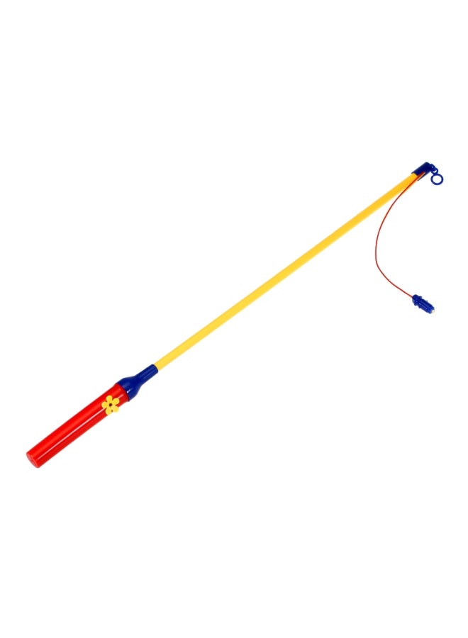 4-Piece LED Electronic Decorative Lantern Sticks Yellow/Red 42.8x6.8x3.8cm - Image 4