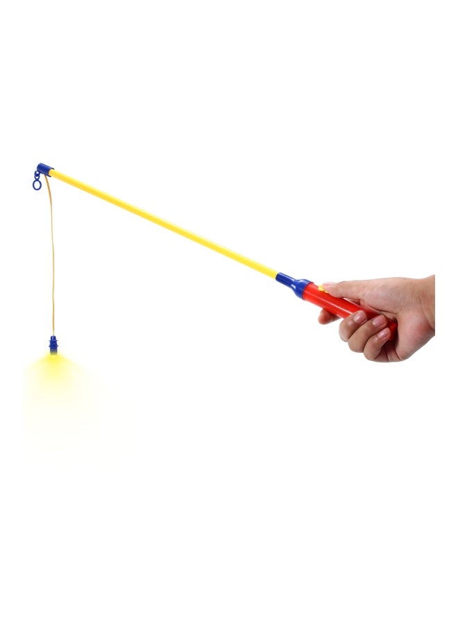 4-Piece LED Electronic Decorative Lantern Sticks Yellow/Red 42.8x6.8x3.8cm - Image 5