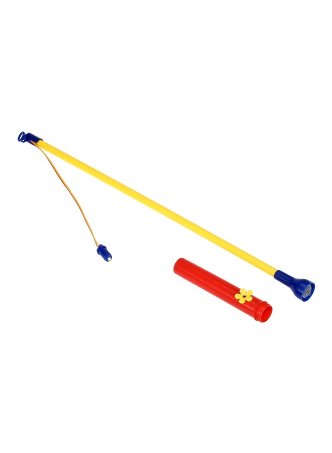 4-Piece LED Electronic Decorative Lantern Sticks Yellow/Red 42.8x6.8x3.8cm - Image 2