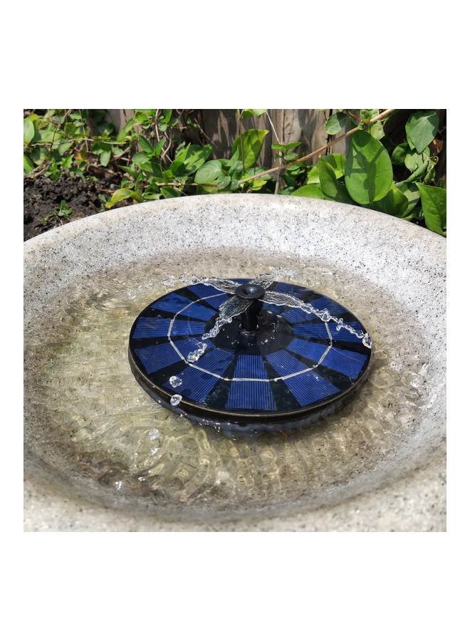 Generic Solar-Power Birdbath Fountain Pump Black  - Image 5