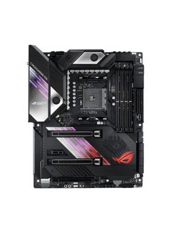 ASUS ROG Crosshair VIII Formula AMD X570 ATX gaming motherboard with PCIe 4.0, 16 power stages , OptiMem III, on-board Wi-Fi 6 (802.11ax), 5 Gbps LAN, USB 3.2, SATA, M.2, ASUS NODE and Aura Sync RGB lighting Black/Silver/Pink  - Image 3