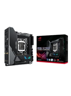 ROG STRIX Z490-I GAMING (INTEL Z490) (WiFi 6) LGA 1200 (Intel 10th Gen) Mini-ITX Black/Silver