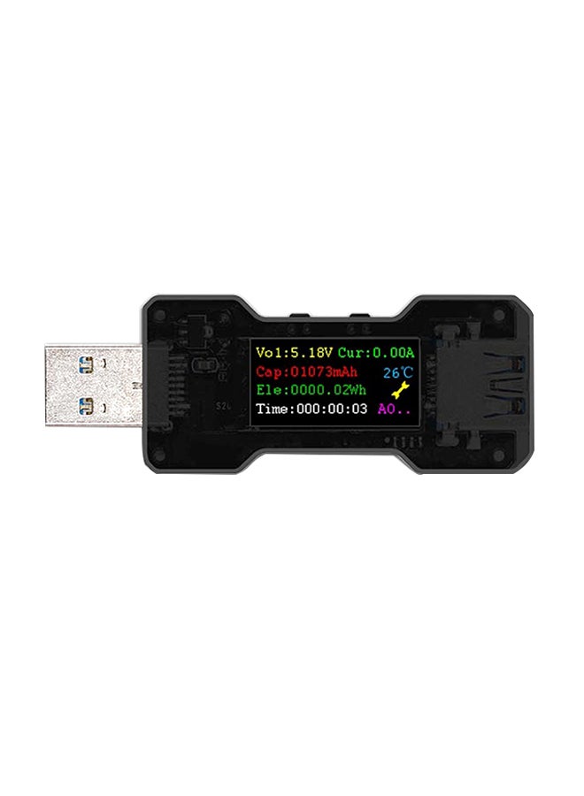 FNB18 USB Tester Black 76 x 30.5 x 15.6mm - Image 1